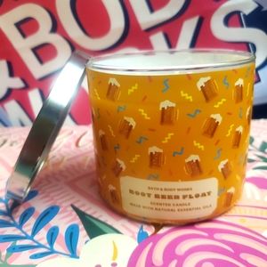 Bath and Body Works Rootbeer Float 3 wick candle
